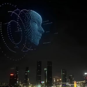 1500 Qty drones <br><em>Used for</em> Technology Summit