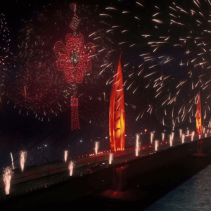 2000 Qty Drones <br><em>used for</em> country celebrations