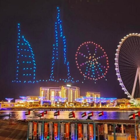 Drone Art in Dubai
