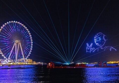 Blue Water Drone Show Blue Water Drone Show