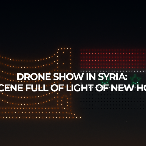 Drone Show in Syria
