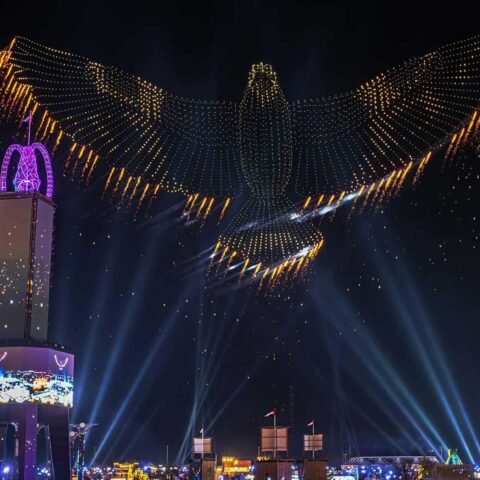 Drone Show in the UAE