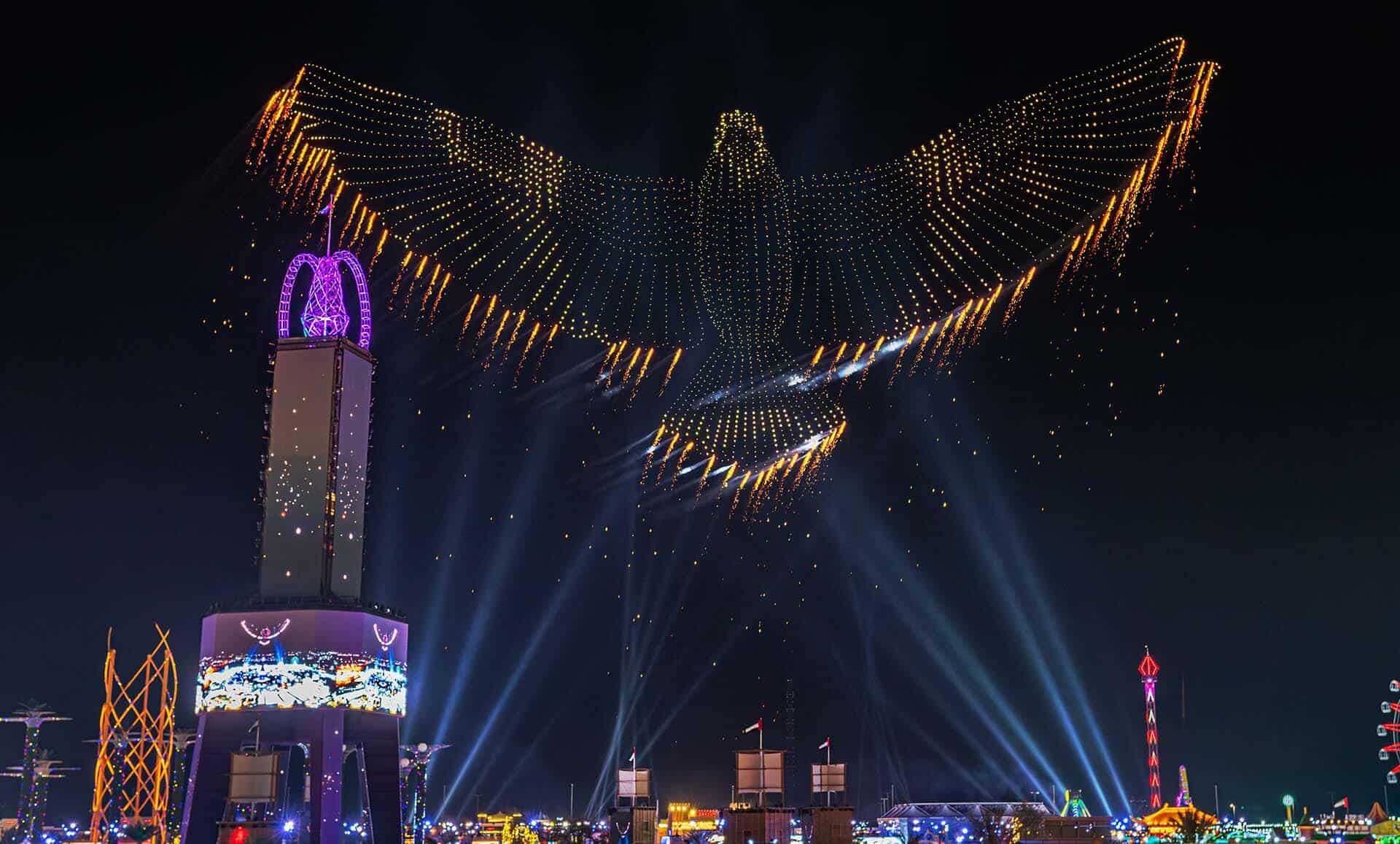 Drone Show in the UAE