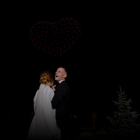 DRONE BLOG 2 Drone Show for Weddding